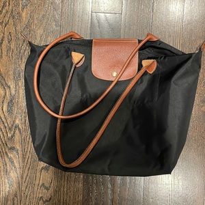 Black Longchamp bag